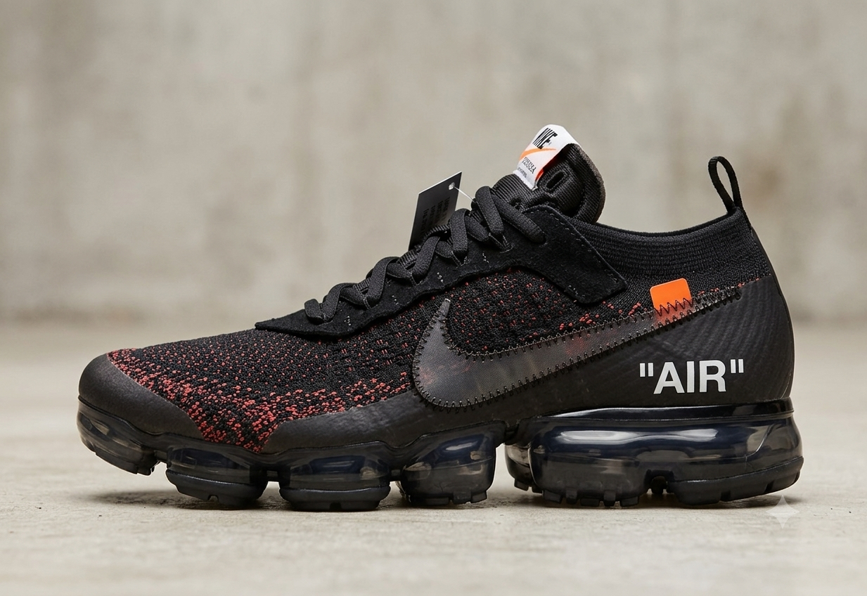 Маратонки Nike Vapur Max черно оранжево
